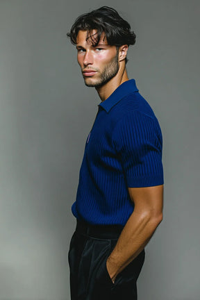 Polo Masculina Giorno Essenza Azul
