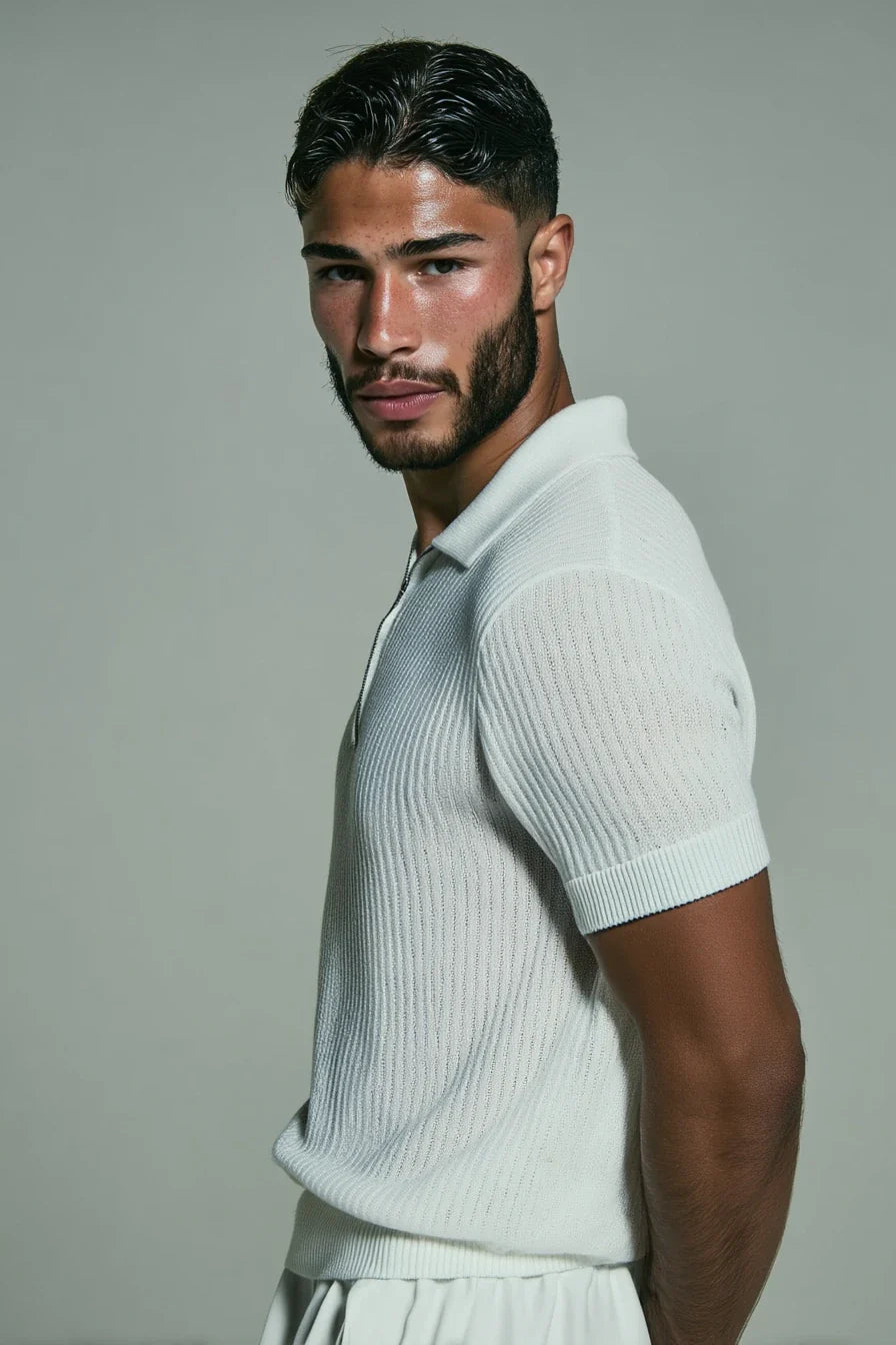 Polo Masculina Giorno Essenza Branca