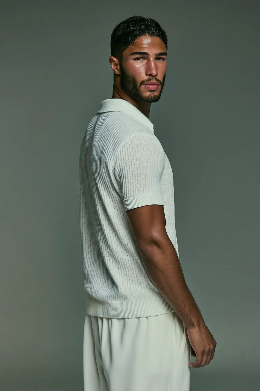 Polo Masculina Giorno Essenza Branca